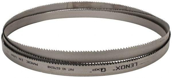 Lenox - 4 to 6 TPI, 13' 6" Long x 1" Wide x 0.035" Thick, Welded Band Saw Blade - Bi-Metal, Toothed Edge, Raker Tooth Set, Flexible Back, Contour Cutting - Exact Tool & Supply
