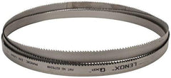Lenox - 4 to 6 TPI, 13' 6" Long x 1" Wide x 0.035" Thick, Welded Band Saw Blade - Bi-Metal, Toothed Edge, Raker Tooth Set, Flexible Back, Contour Cutting - Exact Tool & Supply