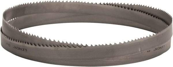 Lenox - 2 to 3 TPI, 15' Long x 1-1/2" Wide x 0.05" Thick, Welded Band Saw Blade - Bi-Metal, Toothed Edge, Raker Tooth Set, Flexible Back, Contour Cutting - Exact Tool & Supply