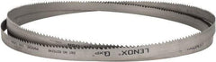 Lenox - 3 to 4 TPI, 14' 10" Long x 1" Wide x 0.035" Thick, Welded Band Saw Blade - Bi-Metal, Toothed Edge, Raker Tooth Set, Flexible Back, Contour Cutting - Exact Tool & Supply