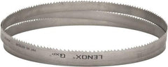 Lenox - 3 to 4 TPI, 11' 6" Long x 1" Wide x 0.035" Thick, Welded Band Saw Blade - Bi-Metal, Toothed Edge, Raker Tooth Set, Flexible Back, Contour Cutting - Exact Tool & Supply