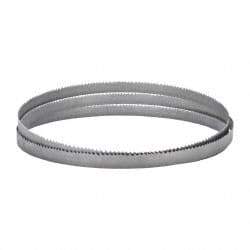 Lenox - 3 to 4 TPI, 12' 10" Long x 1" Wide x 0.035" Thick, Welded Band Saw Blade - Bi-Metal, Toothed Edge, Raker Tooth Set, Flexible Back, Contour Cutting - Exact Tool & Supply