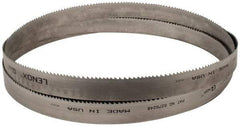 Lenox - 4 to 6 TPI, 12' Long x 1-1/4" Wide x 0.042" Thick, Welded Band Saw Blade - Bi-Metal, Toothed Edge, Raker Tooth Set, Flexible Back, Contour Cutting - Exact Tool & Supply