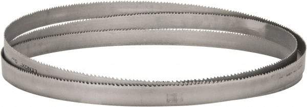 Lenox - 3 to 4 TPI, 19' 2" Long x 1-1/2" Wide x 0.05" Thick, Welded Band Saw Blade - Bi-Metal, Toothed Edge, Raker Tooth Set, Flexible Back, Contour Cutting - Exact Tool & Supply