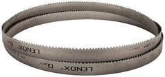 Lenox - 4 to 6 TPI, 10' 10-1/2" Long x 1" Wide x 0.035" Thick, Welded Band Saw Blade - Bi-Metal, Toothed Edge, Raker Tooth Set, Flexible Back, Contour Cutting - Exact Tool & Supply