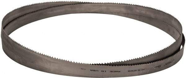 Lenox - 3 to 4 TPI, 18' 10" Long x 1-1/2" Wide x 0.05" Thick, Welded Band Saw Blade - Bi-Metal, Toothed Edge, Raker Tooth Set, Flexible Back, Contour Cutting - Exact Tool & Supply