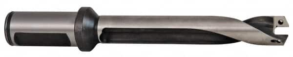 Allied Machine and Engineering - 0.5512" to 0.5902" Diam 3xD 45mm Max Depth Helical Flute Spade Drill - Exact Tool & Supply