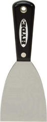 Hyde Tools - Flexible High Carbon Steel 1-Edge Scraper - 3" Blade Width, Nylon Handle - Exact Tool & Supply