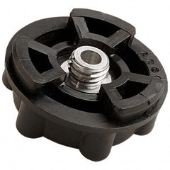 3M - 1/4" Max Diam, Abrasive Disc Retainer Nut - 5/8-11 Male - Exact Tool & Supply