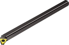 Sandvik Coromant - 0.5984" Min Bore Diam, 6" OAL, 1/2" Shank Diam, A..SWLPR/L Indexable Boring Bar - Screw-On Holding Method - Exact Tool & Supply