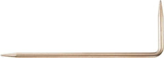 Ampco - 5/8" Offset Nonsparking Punch - 17-3/4" OAL, Nickel Aluminum Bronze - Exact Tool & Supply