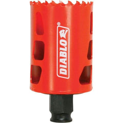 Freud - 1-7/8" Diam, 2-3/8" Cutting Depth, Hole Saw - Bi-Metal Saw, Toothed Edge - Exact Tool & Supply