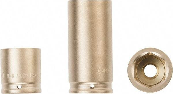 Ampco - 1/2" Drive 20mm Standard Nonsparking Impact Socket - 6 Points - Exact Tool & Supply