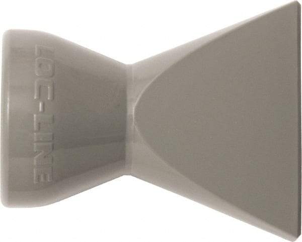 Loc-Line - 1/2" Hose Inside Diam x 1-1/4" Nozzle Diam, Coolant Hose Nozzle - Unthreaded, for Use with Loc-Line Modular Hose System, 20 Pieces - Exact Tool & Supply