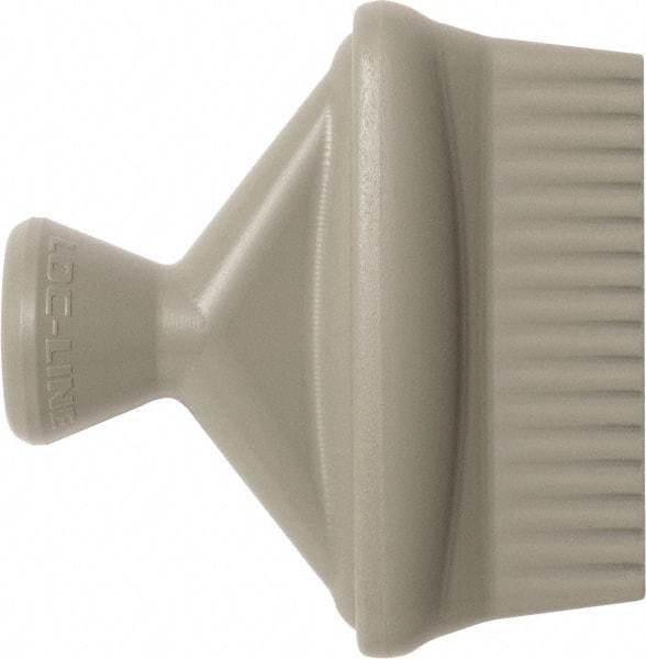 Loc-Line - 1/4" Hose Inside Diam, Coolant Hose Nozzle - Unthreaded, for Use with Loc-Line Modular Hose System, 20 Pieces - Exact Tool & Supply