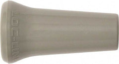 Loc-Line - 1/4" Hose Inside Diam x 1/4" Nozzle Diam, Coolant Hose Nozzle - Unthreaded, for Use with Loc-Line Modular Hose System, 50 Pieces - Exact Tool & Supply