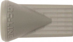 Loc-Line - 1/4" Hose Inside Diam, Coolant Hose Nozzle - Unthreaded, for Use with Loc-Line Modular Hose System, 20 Pieces - Exact Tool & Supply