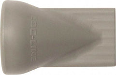Loc-Line - 1/2" Hose Inside Diam, Coolant Hose Nozzle - Unthreaded, for Use with Loc-Line Modular Hose System, 20 Pieces - Exact Tool & Supply