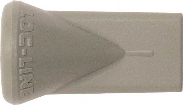 Loc-Line - 1/4" Hose Inside Diam, Coolant Hose Nozzle - Unthreaded, for Use with Loc-Line Modular Hose System, 20 Pieces - Exact Tool & Supply