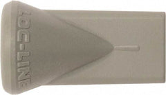 Loc-Line - 1/4" Hose Inside Diam, Coolant Hose Nozzle - Unthreaded, for Use with Loc-Line Modular Hose System, 20 Pieces - Exact Tool & Supply