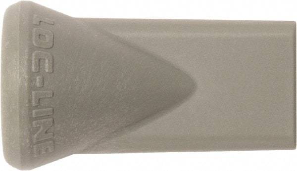 Loc-Line - 1/4" Hose Inside Diam, Coolant Hose Nozzle - Unthreaded, for Use with Loc-Line Modular Hose System, 20 Pieces - Exact Tool & Supply