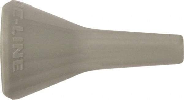 Loc-Line - 1/4" Hose Inside Diam x 1/16" Nozzle Diam, Coolant Hose Nozzle - Unthreaded, for Use with Loc-Line Modular Hose System, 50 Pieces - Exact Tool & Supply