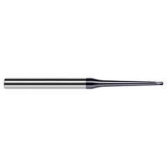 Harvey Tool - Ball End Mills; Mill Diameter (Inch): 5/64 ; Mill Diameter (Decimal Inch): 0.0780 ; Number of Flutes: 2 ; Length of Cut (Inch): 1/16 ; Length of Cut (Decimal Inch): 0.0620 ; Material: Solid Carbide - Exact Tool & Supply