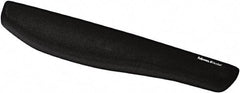FELLOWES - Black Keyboard Wrist Rest - Use with Keyboard - Exact Tool & Supply
