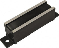 Mag-Mate - 240 Max Pull Force Lb, 5-1/4" Long x 1-1/4" Wide x 1-3/8" Thick, End Mount, Ceramic Fixture Magnet - 480°F Max Operating Temp, Grade 8 Ceramic, Steel Housing - Exact Tool & Supply