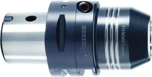 Schunk - C5 Modular Connection, 1/2" Hole Diam, Hydraulic Tool Holder/Chuck - 32mm Nose Diam, 70mm Projection, 46mm Clamp Depth, 25,000 RPM, Through Coolant - Exact Tool & Supply
