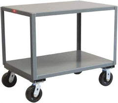 Jamco - Reinforced Mobile Table - Steel, Gray, 60" Long x 36" Deep x 31" High - Exact Tool & Supply
