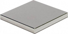 Mag-Mate - 1-1/2" Long x 1-1/2" Wide x 1/8" High, 61 Poles, Rectangular Neodymium Rare Earth Holding Magnet - 43.2 Lb Average & 86.4 Lb Max Pull Force, 180°F Max Operating Temp - Exact Tool & Supply