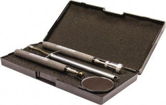 Mag-Mate - 3 Piece Mechanical Finger Retrieving Tool Kit - Contains Lighted Magnetic Pickup Tool, 4-Jaw Mechanical Finger Retriever, Round Magnifying Inspection Mirror - Exact Tool & Supply