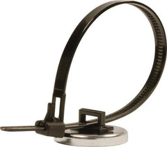 Mag-Mate - 1.24" Diam, 0.275" Cup Height, 0.44" Overall Height, 35 Lb Average Pull Force, 70 Lb Max Pull Force, Neodymium Rare Earth Cup Magnet - Magnetic Style, Bright Plated - Exact Tool & Supply