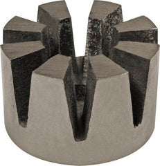 Mag-Mate - 2" OD x 1-1/4" High, 8 Pole Alnico Rotor Magnet - 1/2" Hole Diam, 140 Lb Max Holding Capacity, 800°F Max Operating Temp - Exact Tool & Supply