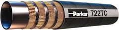 Parker - -12 Hose Size, 3/4" ID x 1.21" OD, 4,000 psi Work Pressure Hydraulic Hose - Synthetic Rubber, -40°F to 257°F - Exact Tool & Supply