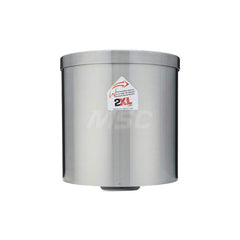 2XL - Silver Stainless Steel Manual Wipe Dispenser - Exact Tool & Supply