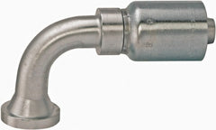 Parker - Hydraulic Hose Fittings & Couplings; Type: SAE Code 61 Flange Head, 90 Degree Elbow Medium Drop ; Hose Diameter: 1-1/4 (Inch); Hose Size: -20 ; Pressure Rating: 5000 ; Thread Size: 1-1/2 ; Material: Steel - Exact Tool & Supply