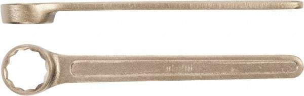 Ampco - 3" 12 Point Box Wrench - Single End, Aluminum Bronze, Plain Finish - Exact Tool & Supply