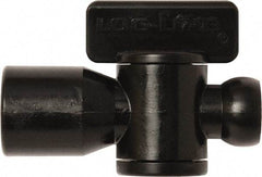Loc-Line - 10 Piece, 1/4" ID Coolant Hose Female NPT Valve - Female to Female Connection, Acetal Copolymer Body, NPT, Use with Loc-Line Modular Hose Systems - Exact Tool & Supply