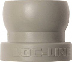 Loc-Line - 3/4" Hose Inside Diam, Coolant Hose Fixed Mount - for Use with Loc-Line Modular Hose System, 20 Pieces - Exact Tool & Supply