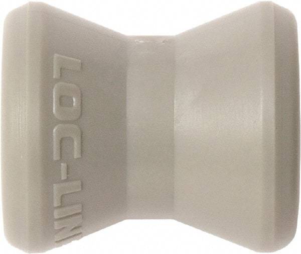 Loc-Line - 20 Piece, 1/4" Hose ID, Female to Female Coolant Hose Double Socket - 1/4" Unthreaded, For Loc-Line Modular Hose Systems - Exact Tool & Supply