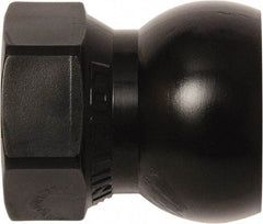 Loc-Line - 20 Piece, 1/2" Hose ID, Female to Male Coolant Hose SAE Flare Nut Adapter - 3/8" Pipe Thread, For Loc-Line Modular Hose Systems - Exact Tool & Supply