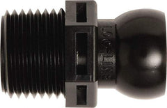 Loc-Line - 50 Piece, 1/2" Hose ID, Male to Female Coolant Hose Connector - 1/2" NPT, For Loc-Line Modular Hose Systems - Exact Tool & Supply