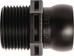 Loc-Line - 50 Piece, 3/4" Hose ID, Male to Female Coolant Hose Connector - 3/4" BSPT, For Loc-Line Modular Hose Systems - Exact Tool & Supply