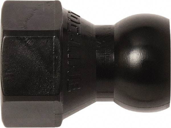 Loc-Line - 20 Piece, 1/4" Hose ID, Female to Male Coolant Hose SAE Flare Nut Adapter - 1/4" Pipe Thread, For Loc-Line Modular Hose Systems - Exact Tool & Supply