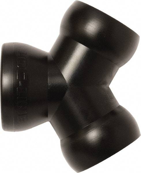 Loc-Line - 3/4" Hose Inside Diam, Coolant Hose Y-Fitting - For Use with Loc-Line Modular Hose System, 20 Pieces - Exact Tool & Supply