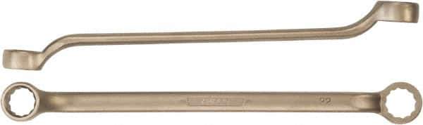 Ampco - 30mm x 36mm 12 Point Box Wrench - Double End, Aluminum Bronze, Plain Finish - Exact Tool & Supply