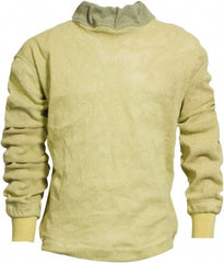 National Safety Apparel - Size 5XL Yellow Cut Resistant Long Sleeve T-Shirt - Exact Tool & Supply