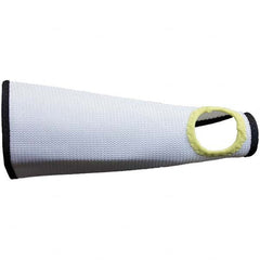National Safety Apparel - Arm & Wrist Bands; High Visibility: No ; Material: Polyester ; Material: Polyester Mesh; Polyester ; Color: White ; Size: One Size Fits All ; High Visibility: No - Exact Tool & Supply